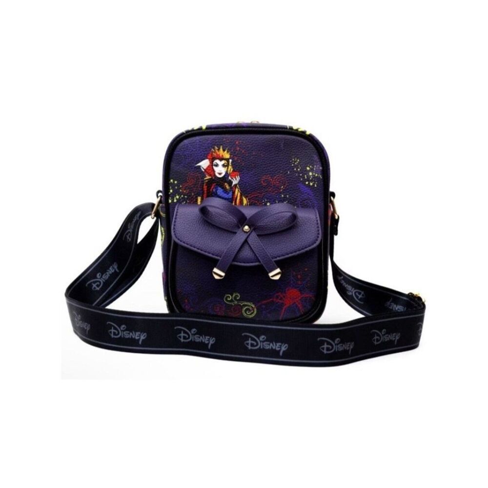 Disney Evil Queen Villains Small Crossbody Purse Carry All Shoulder Bag New